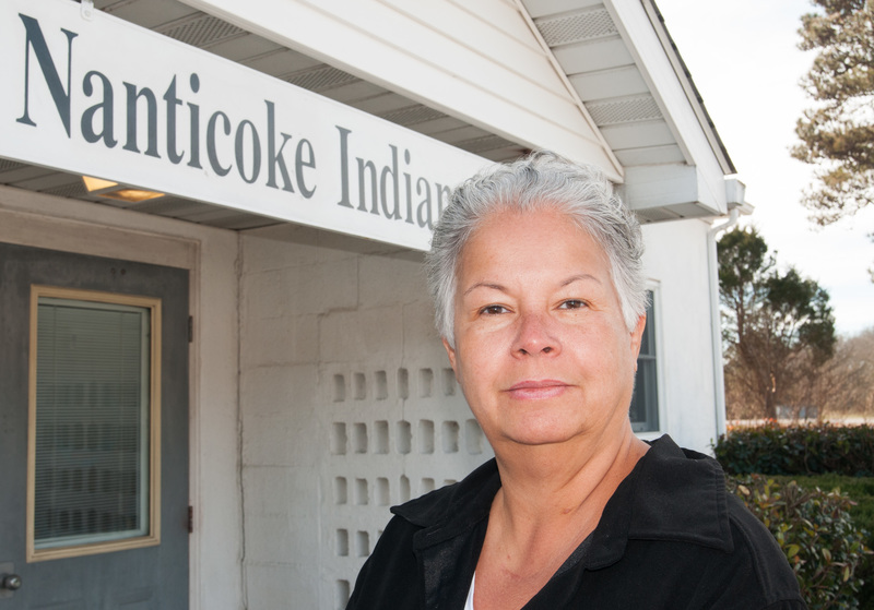 Natosha Carmine is the Nanticoke Indian Association's first woman chief. BY DENY HOWETH